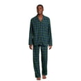 thumbnail image 2 of Hanes Men's Ultrasoft Flannel Pajama Set, 2-Piece, Sizes S-2XL, 2 of 5