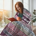 thumbnail image 4 of Aunt Gifts Blanket for Women, Blanket Gifts for Aunt Birthday Christmas, Auntie Blanket for Thanksgiving Day Mothers Day, Auntie Blanket Gifts from Niece Nephew 50"x60" Decor, 4 of 6