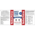 thumbnail image 5 of Yerba Prima Daily Fiber Caps Formula, 400 Capsules - Both Soluble and Insoluble - with Psyllium Seed Husks, Acacia Gum, Apple Fiber and More, 5 of 9