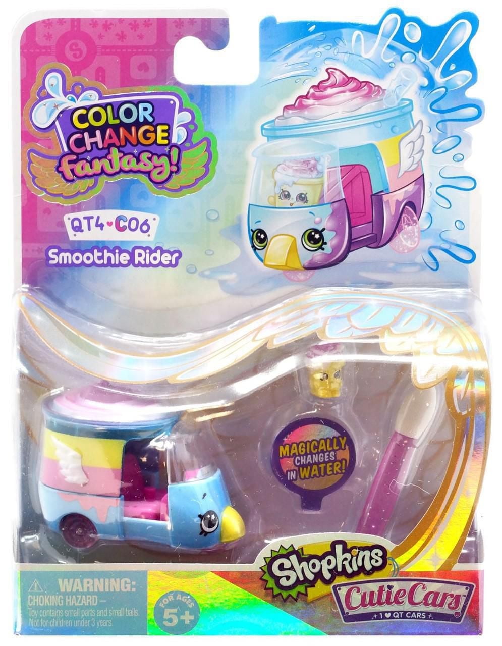 Shopkins Cutie Cars Color Change Fantasy - Smoothie Rider - QT4-C06