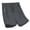 Gray, variant on HOOMEUMY Mens Shorts Stylish Lightweight Summer Solid Color Elastic Waist Baseball Basketball Short Pants with Pockets Black M
