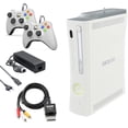 thumbnail image 2 of Microsoft Xbox 360 Original Refurbished Console Bundle with NCAA Basketball 10 & 2 Controllers, 2 of 7
