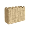 thumbnail image 1 of Cesta tejida para diario, cesta de almacenamiento, cesto portátil para ropa, organizador de almacenamiento para baño, periódicos, revistas, uso, 1 of 7