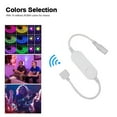 thumbnail image 4 of facefd Contrôleur de Bande Lumineuse LED RVB Télécommande de Téléphone Mobile Chambre Mur Barre Lampe de Film Variateur Interrupteur Accessoires d'Éclairage RVBCCT, 4 of 7