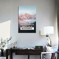 thumbnail image 5 of Motivational Canvas Wall Art Natural Landscape Pictures Painting Artwork Entrepreneur Quotes Poster Print Wall Decor for Home Bathroom Bedroom Gym Office Workplace Ready to Hang [12''''Wx 18''''H], 5 of 6