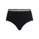 thumbnail image 3 of Chantelle Braguitas de cintura alta para mujer paquete de 2 - Cozy Chic, invisibles, transpirables Negro S (Small), 3 of 7