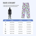 thumbnail image 4 of Hirioo Strawberry And Flowers for Men's PJ Pajama Pants Sleep Pants Men's Home Trousers with Pockets,S-3XL-XX-Large, 4 of 6