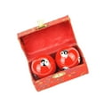 thumbnail image 1 of facefd Baoding Training In One Baoding Box 2pcs/set Health Fatigue Refresh Mind Baoding With Box Reduce Baoding Balls Box Red, 1 of 9