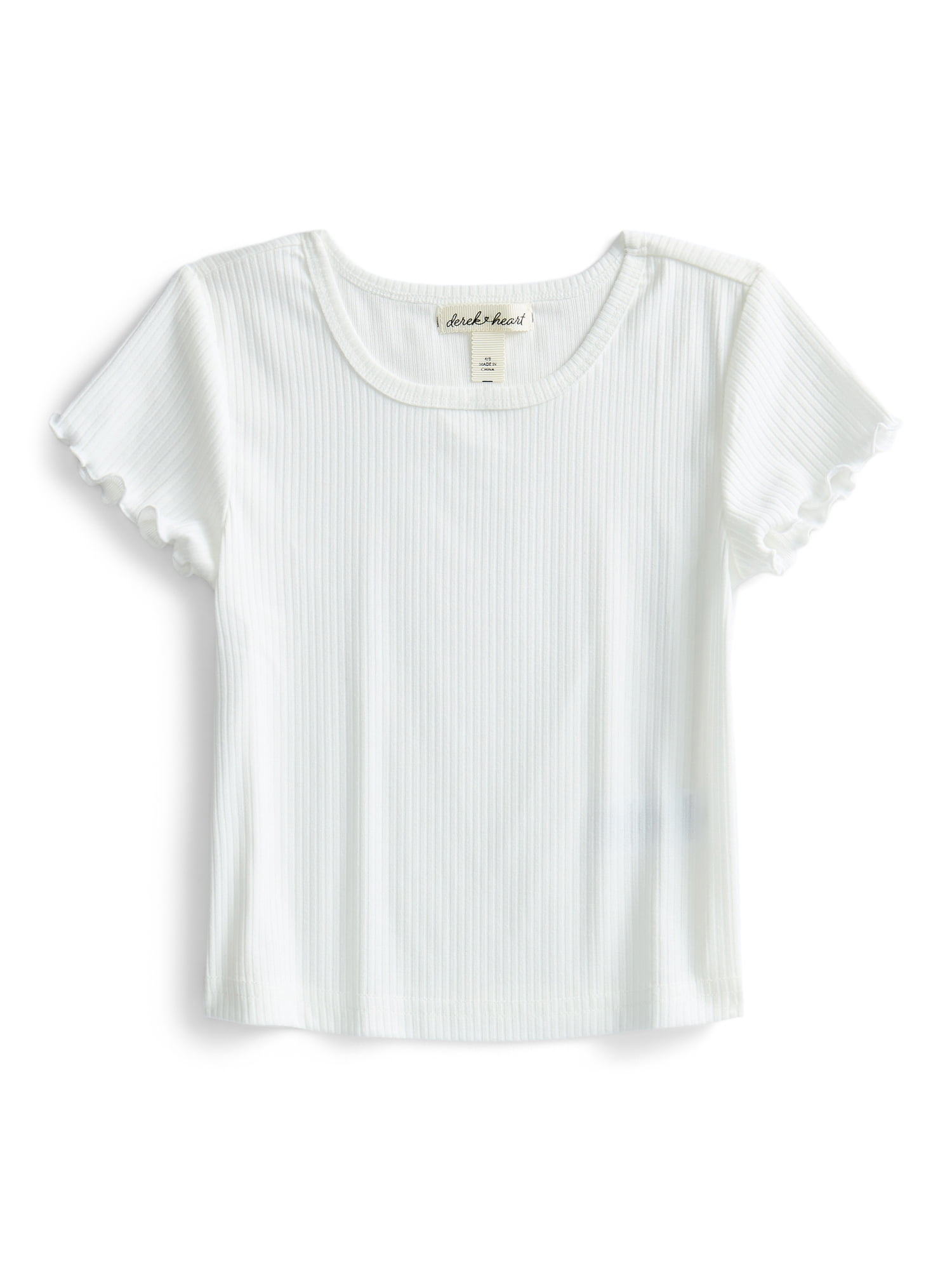 Derek Heart Girls T-Shirt and Shortall, 2-Piece Set, Sizes 4-18
