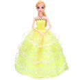 thumbnail image 2 of nipocaio 10 Pièces Changement Robe de Poupée Robe de Mariée Smoking Robe de Soirée Robe Fille Jouet Princesse Robe, 2 of 5