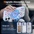 thumbnail image 2 of Funda Casehas para iPhone 17 de 6.3" Azul Claro Magnética Antichoque, 2 of 7