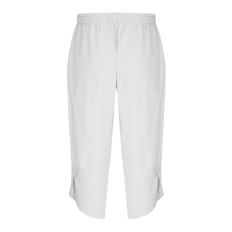 Xihbxyly Mens Shorts Comfort Soft Linen/Cotton Pocket Elastic