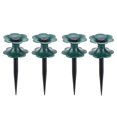 thumbnail image 2 of 4 Pcs Hose Guide Bracket Lawn Protector Support Spike Garden Hose Guide Wheel, 2 of 10