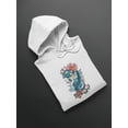 thumbnail image 3 of Japanese Old Floral Dragon  Hoodie Men -Image by Shutterstock, Male 3X-Large, 3 of 4