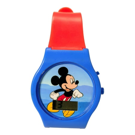 Mickey Digital LCD Wrist Watch Kids Adjustable Strap -