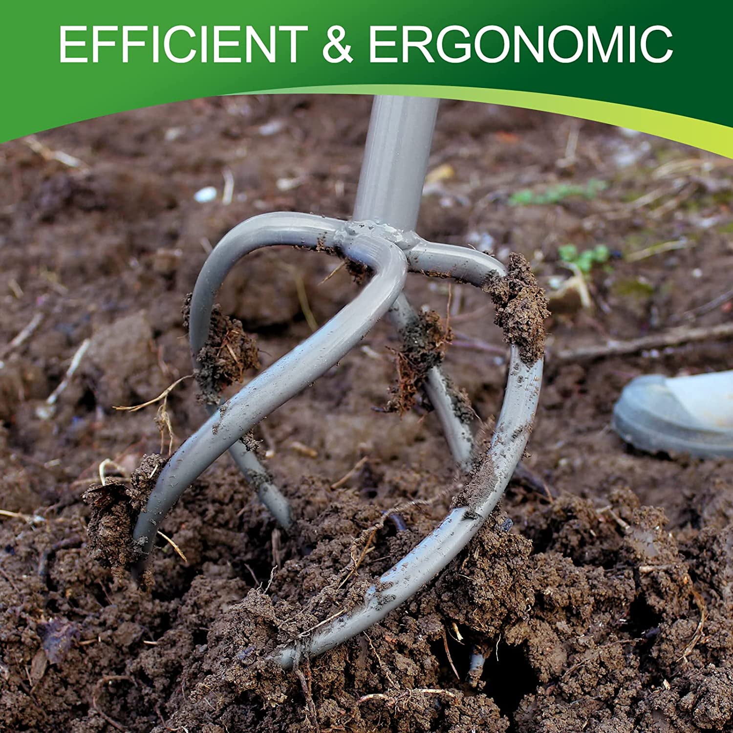 Buy Walensee Twist Tiller for Garden, Claw Cultivator Tool Online at