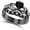 Black, variant on 14K White Gold-Plated Crown Design Claddagh Bridal Set 1 CT Heart-Cut Black Diamond Engagement Ring with Curved Wedding Band 925 Sterling Silver Anniversary Gift For Women