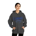 thumbnail image 5 of Unisex Heavy Blend™ Hooded Sweatshirt Cougars Mascot Blue, 5 of 9