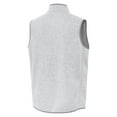 thumbnail image 3 of Men's Antigua Heather Gray Villanova Wildcats Fortune Full-Zip Vest, 3 of 3