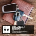 thumbnail image 4 of 2Pcs Practical Retractable Keychain for Outdoor Sports 10.1X3.8X0.8in, 4 of 8
