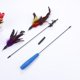 thumbnail image 2 of Juguete ejercitador para gatos y gatitos Varita de juego interactiva$Juguetes interactivos de plumas para gatos, Varita de juguete retráctil para gatos de interior, juego de gatitos, ejercicio de, 2 of 5