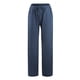 thumbnail image 4 of ICHUANYI ClearanceWomen Casual Cotton Linen Drawstring Elastic Waist Long Wide Leg Pants(Navy, XXL) ICHUANYI WER202308040956, 4 of 9