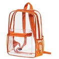 thumbnail image 4 of Gaexia Backpack,Large Heavy Duty Clear Backpack for School Bookbag Transparent Multi Pocket Backpacks, 4 of 4