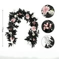 thumbnail image 2 of Thanksgiving Autumn Maple Leaf Wreath Vine Fall Home for Holiday Party, 2 of 5