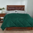 thumbnail image 2 of 5 Piece Striped Diamond Pattern Comforter Set Super Soft 800 Thread Counts, All Season, 100% Egyptian Cotton, Oversized Super King Size Teal Green Color, 2 of 7