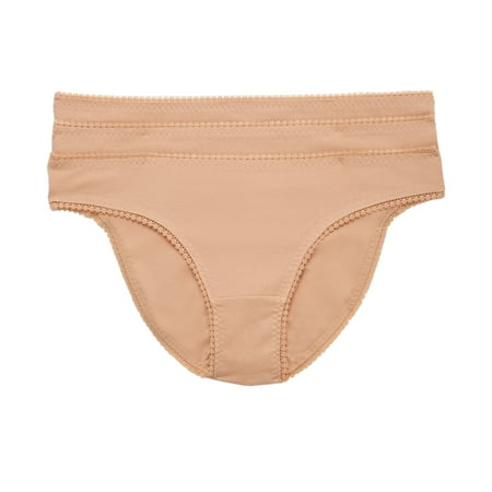

OnGossamer Womens Cabana Cotton Hip Bikini 3-Pack Style-1402P3