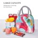thumbnail image 5 of Balery Tropical Flamingo Pool Float Bolsa de Almuerzo para Mujeres, Caja de Almuerzo, Bolsa de Almuerzo Pequeña Impermeable, Tote de Almuerzo Reutilizable con Gran Capacidad, 5 of 6