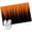 Orange, variant on Navy Blue Black Ombre Area Rugs Collection 2'x3', Modern Abstract Striped Gradient Non Slip Indoor Rectangle Throw Runner Rug Floor Mat Carpet for Living Room Dining Table Bedroom Nursery