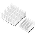 thumbnail image 1 of Aluminum Heat Sink, CPU Radiator,  Thermal Conductivity With Adhesive For Mos Module, 1 of 8