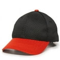 thumbnail image 4 of Outdoor Cap JM-123 Jersey Mesh-Black/Orange-Youth, 4 of 8