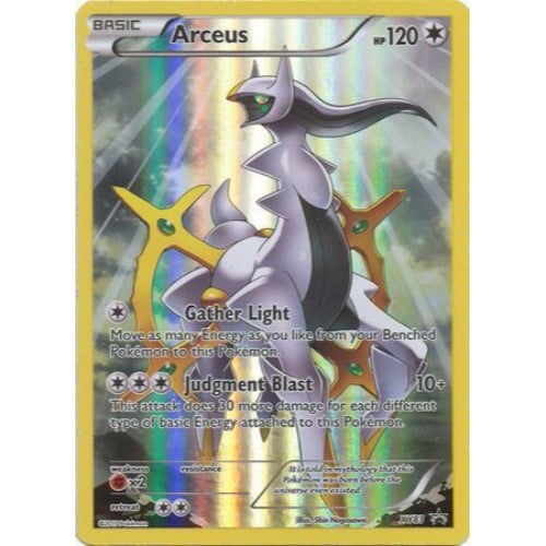 Pokemon Card New Arceus Xy83 Full Art Promo Walmart Com