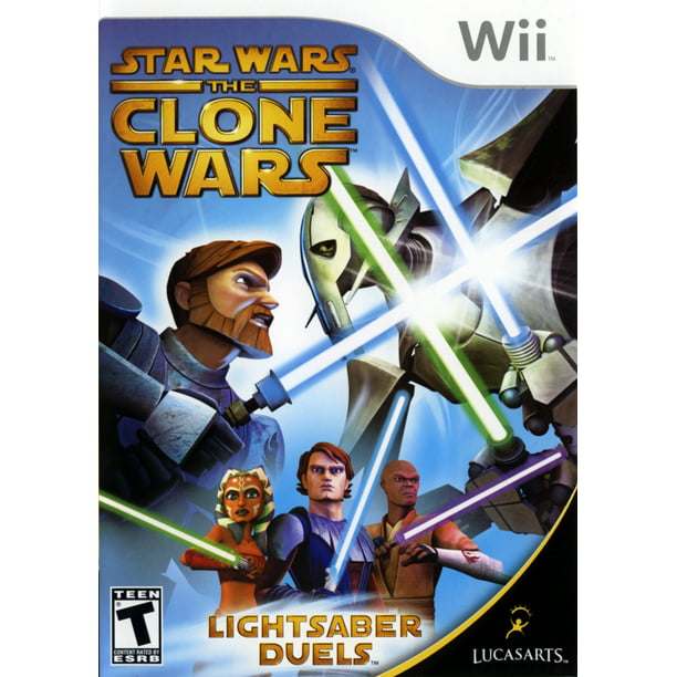 Belofte Guggenheim Museum Beschikbaar Star Wars The Clone Wars Lightsaber Duels (Wii) - Walmart.com