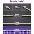 thumbnail image 4 of 10 piezas sin soldadura sin espacio 10 mm 4 pines tira de luz LED conector, 4 of 5