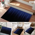 thumbnail image 5 of Rectangle Rug 2x3ft Area Rug,Navy Blue Black Striped Line Area Rugs for Living Room Bedroom,Abstract Gradient Style Floor Mat Non-Slip Non-Shedding Carpet Indoor Accent Rugs, 5 of 9