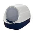 thumbnail image 1 of STARTIST Hooded Cat Litter Tray Kitty Litter to Clean with Lid Open Top Sturdy Enclosed Blue, 1 of 6