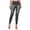 Grey, variant on Women's High Waist Comfortable Denim Look Skinny Leggings, Stretchy Jeggings with Slim Fit Silhouette, for Daily Casual Wear, Travel or Light Exercise Activities Dark Blue L
