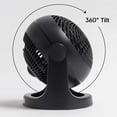 thumbnail image 6 of IRIS WOOZOO Circulator Fan, 5.5" Blade, Black, 6 of 6