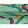 thumbnail image 5 of oneOone Tissu Velours Vert Géométrique pour Robe Tissu Imprimé au Mètre 58 Pouces de Large-Ky, 5 of 5