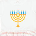 thumbnail image 4 of Inktastic Hanukkah Chanukah Menorah Girls Toddler Dress, 4 of 5
