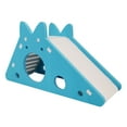 thumbnail image 2 of Walbest Hamster Hideout,Cute Hamster Exercise Toy Wooden Hamster House with Ladder Slide for Guinea Pig Hamster Cage Accessories,Small Animal Habitat Sleeping Nest, 2 of 7
