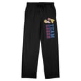 thumbnail image 6 of Ted Lasso Team Lasso Men's Black Sleep Pajama Pants-Small, 6 of 7