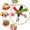Black, variant on mtvxesu Self Melting Ice Cream Scoop with Ergonomic Handle for Smooth Scooping and Easy Cleaning, Alloy and Plastic Material, 1 Piece