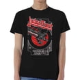thumbnail image 1 of Judas Priest Unisex T-Shirt Silver and Red Vengeance, 1 of 3