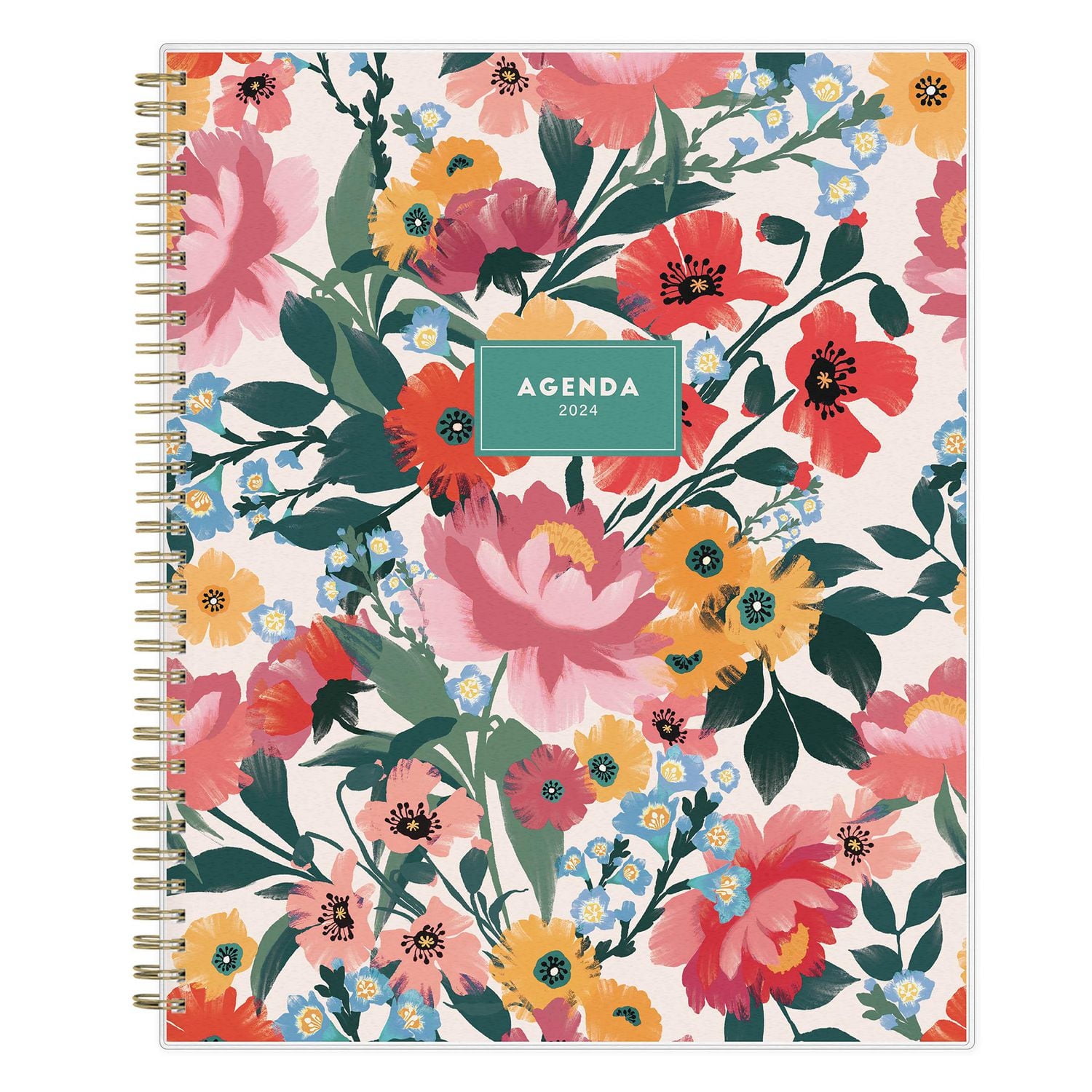 2024 Weekly Monthly Planner, 8.5x11, Blue Sky, Monroe Light