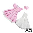 thumbnail image 1 of Ropa y Vestidos para Muñecas BJD Baoblaze 1/6 Rosa y 11,81 Pulgadas, 1 of 8