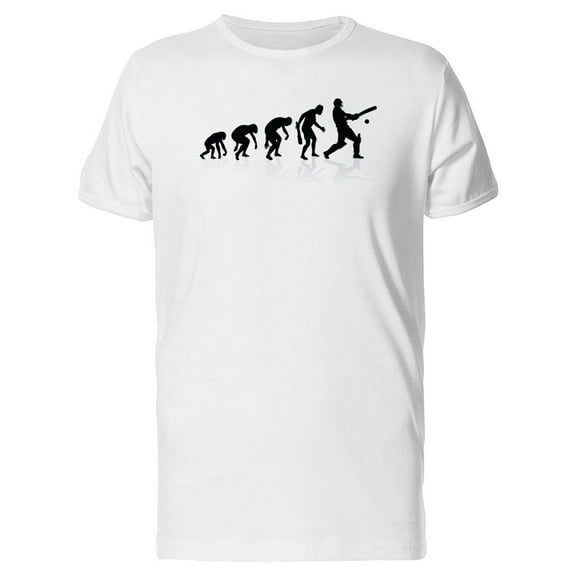 Evolution Of Cricket Player  Tee Men's -Image by Shutterstock